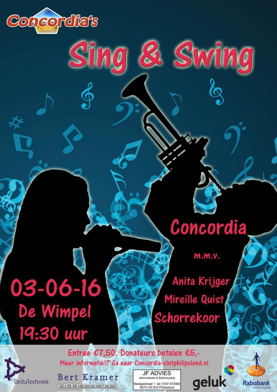 Afbeelding bij Concordia’s Sing &amp; Swing